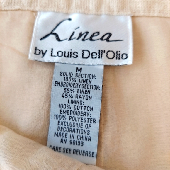 Linea by Louis Dell'Olio Linen Skirt - Picture 7 of 9